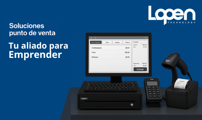Punto de venta lopen impresora de recibo